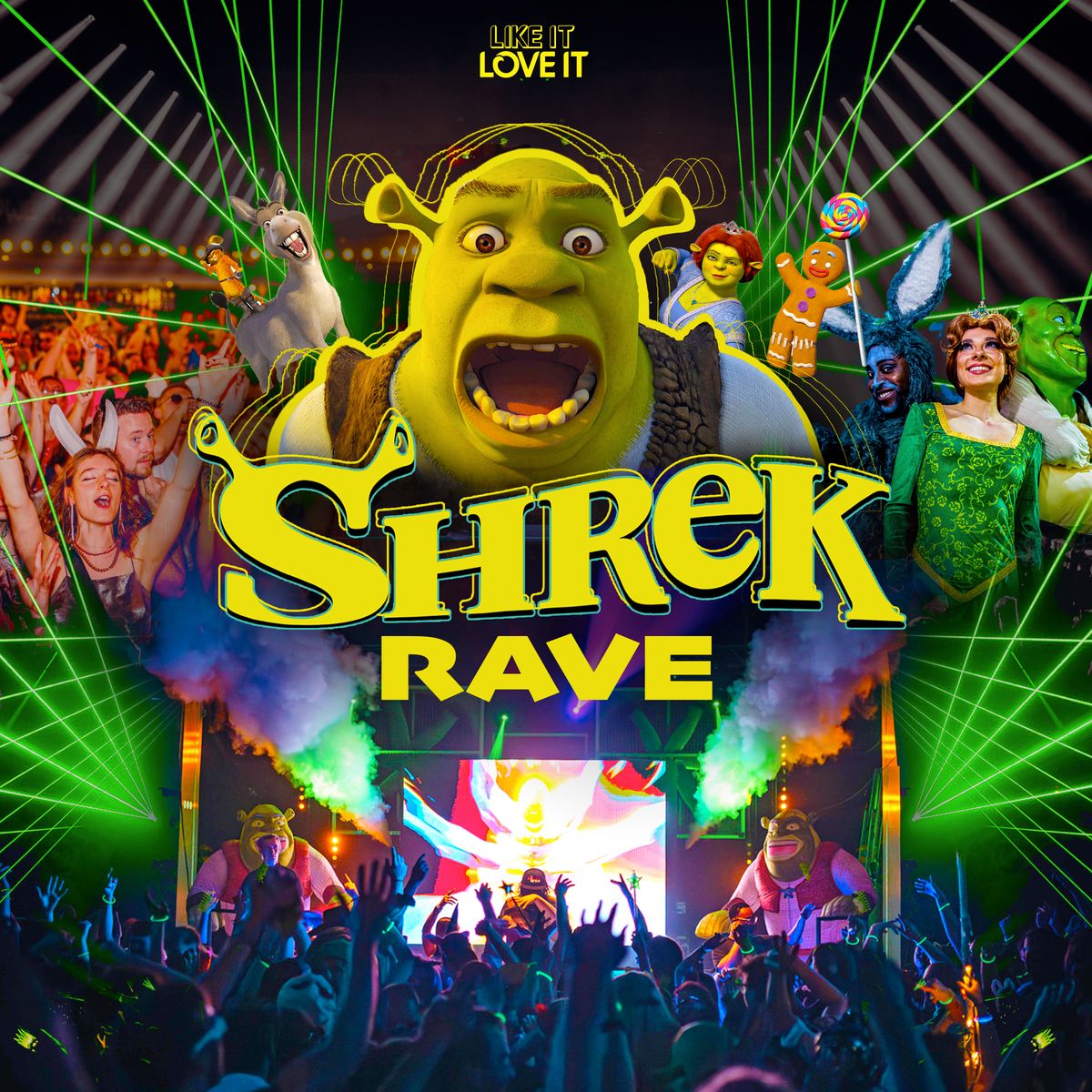 Shrek Rave Is Coming To Melbourne!