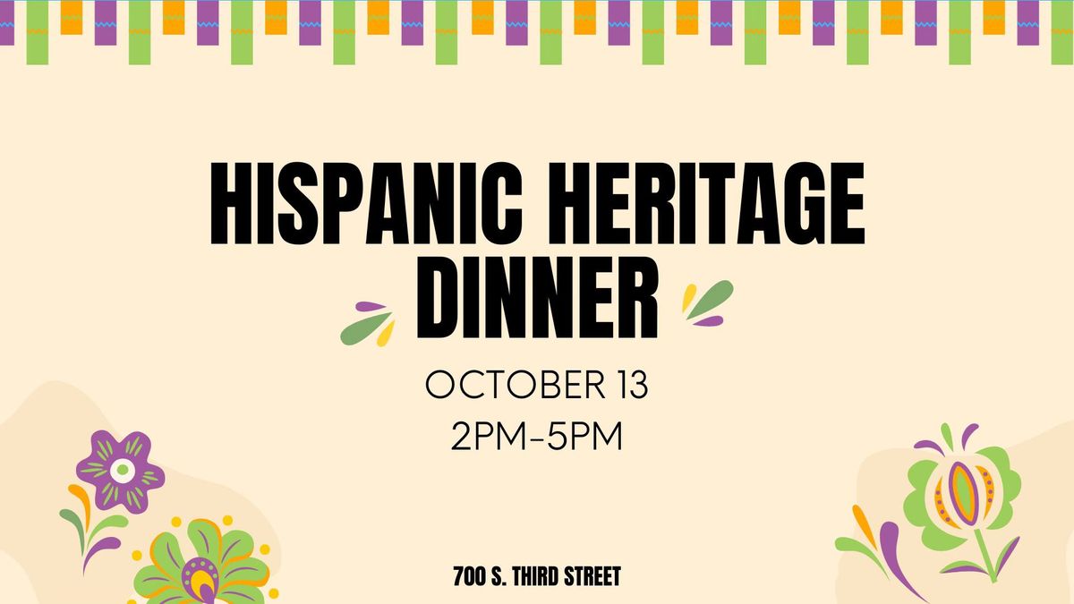 Hispanic Heritage Dinner