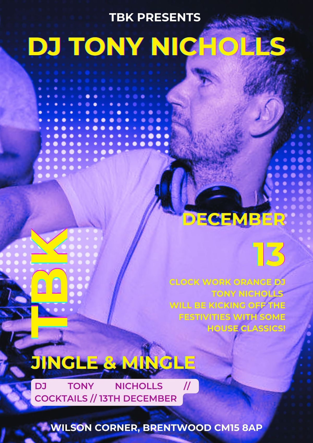 Jingle & Mingle with Tony Nicholls 