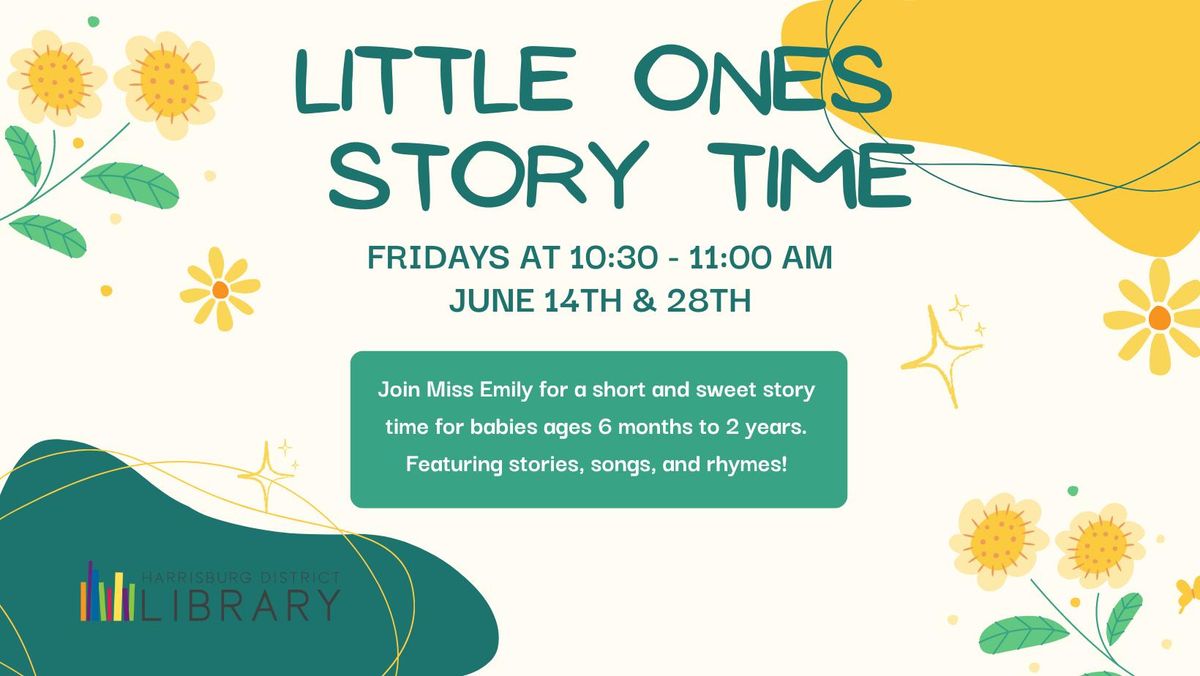 Little Ones Story Time - June 28
