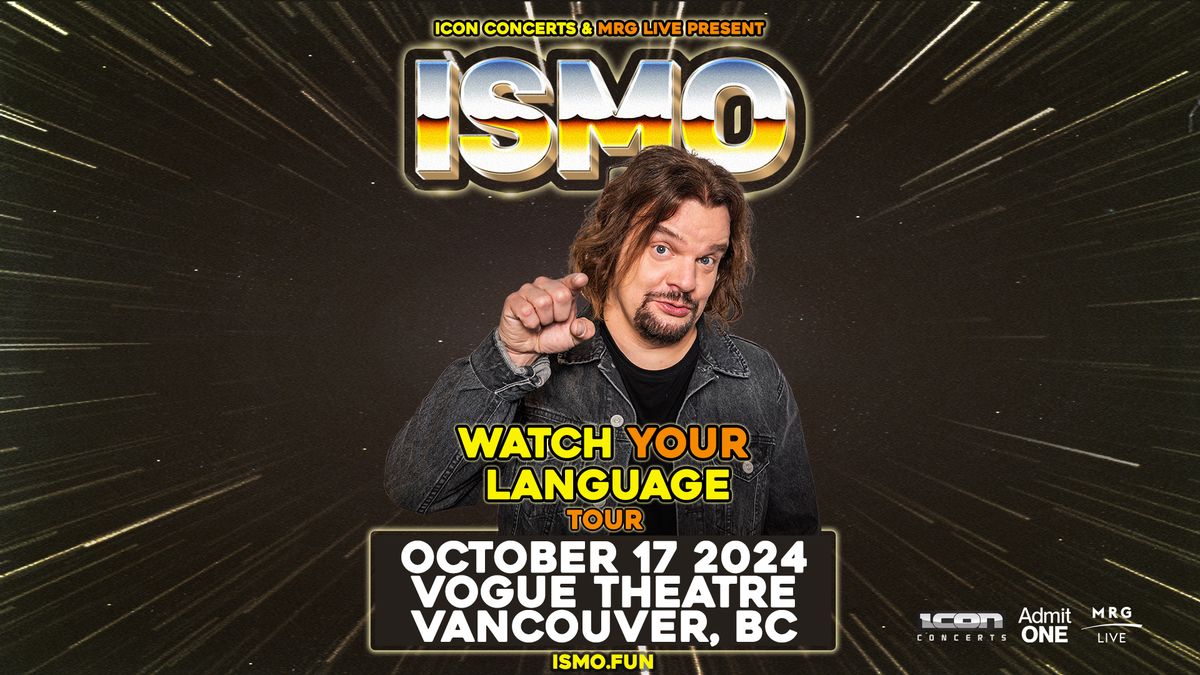 ISMO - Watch Your Language Tour