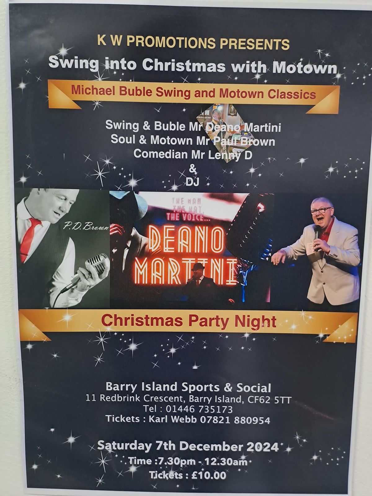 Motown Xmas Party Night