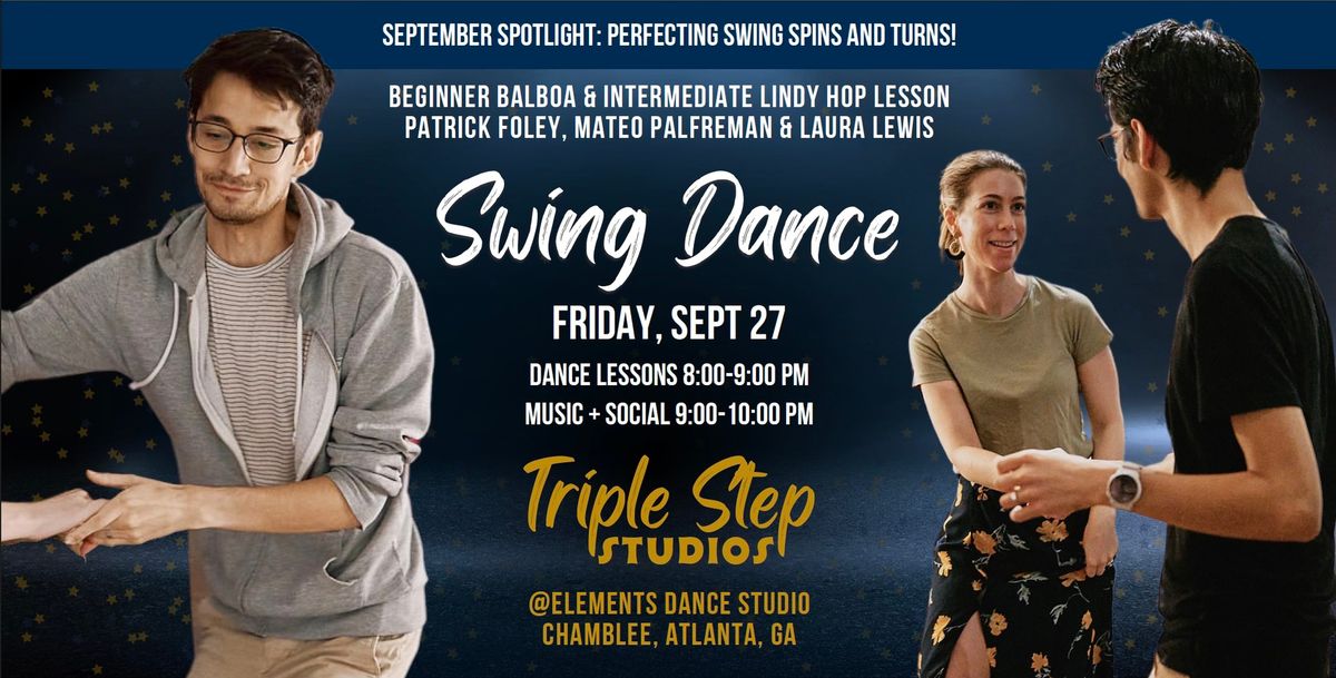 Weekly Friday Night Swing Dance Lessons & Lindy Hop Social