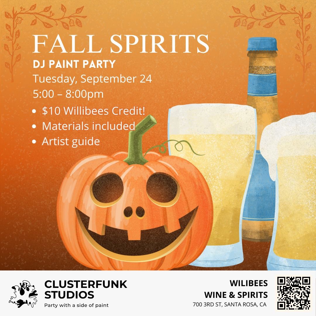 Fall Spirits Paint Party! *New Venue*