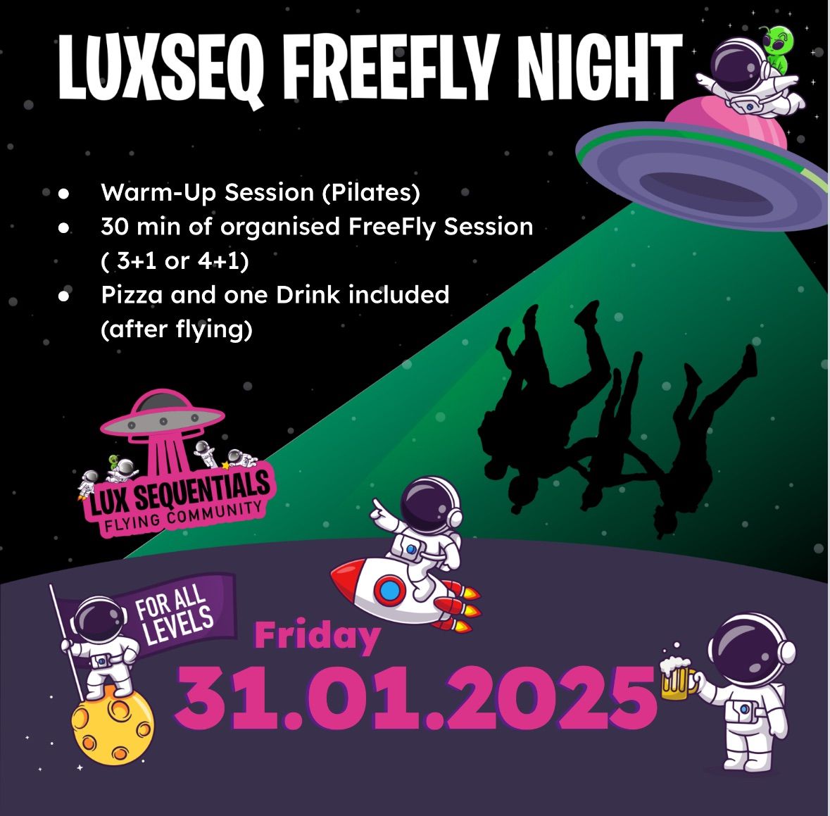 LUXSEQ FreeFly Night