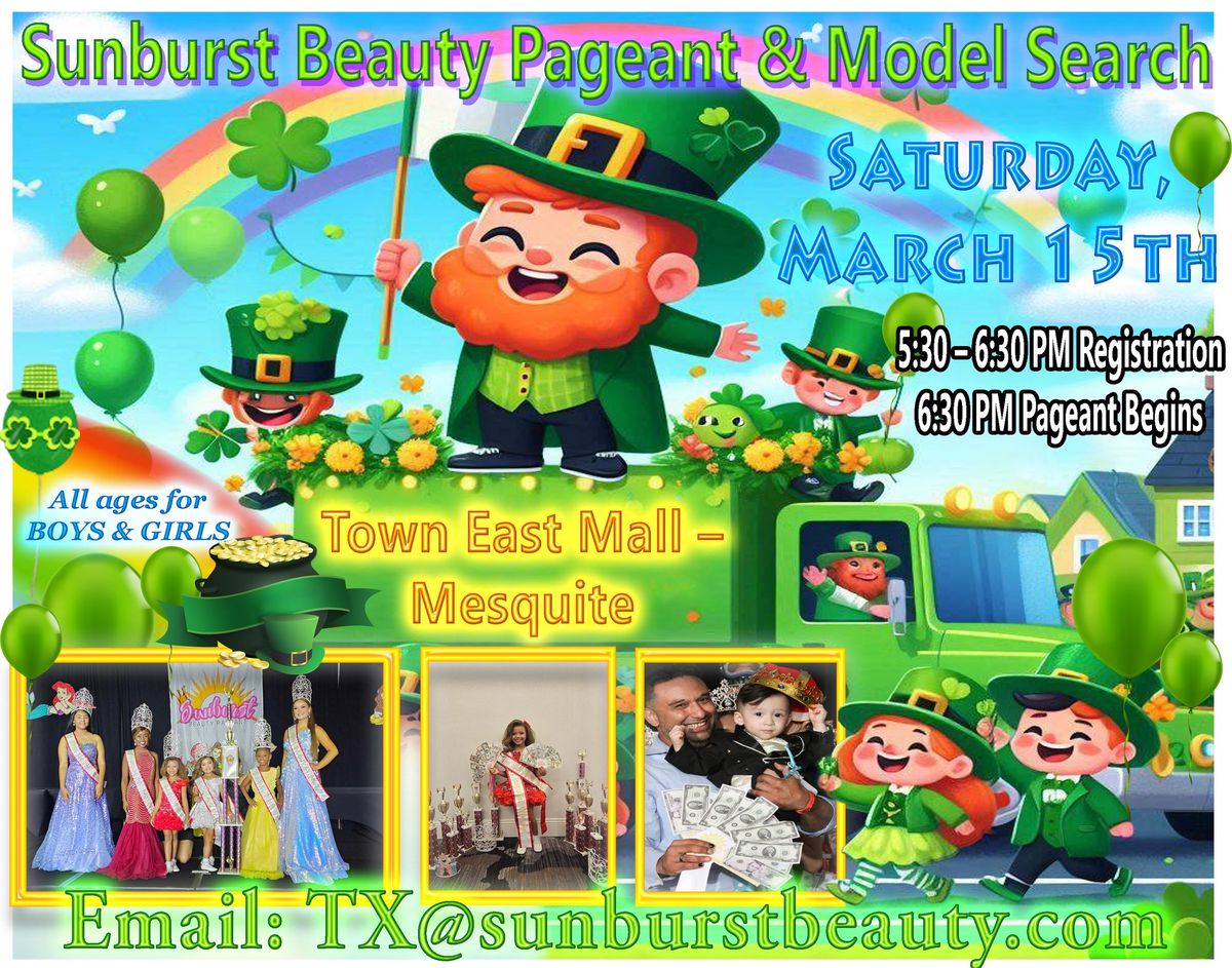 Mesquite Town East Mall St Paddy's Day Sunburst Event!