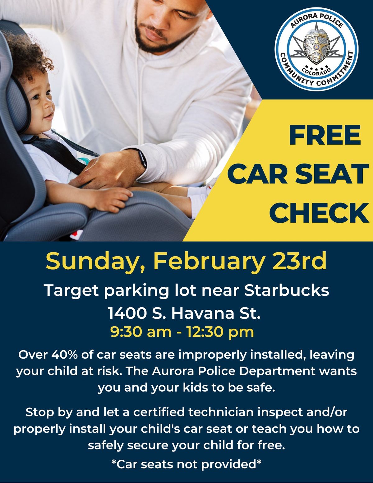 Free Car Seat Safety Check