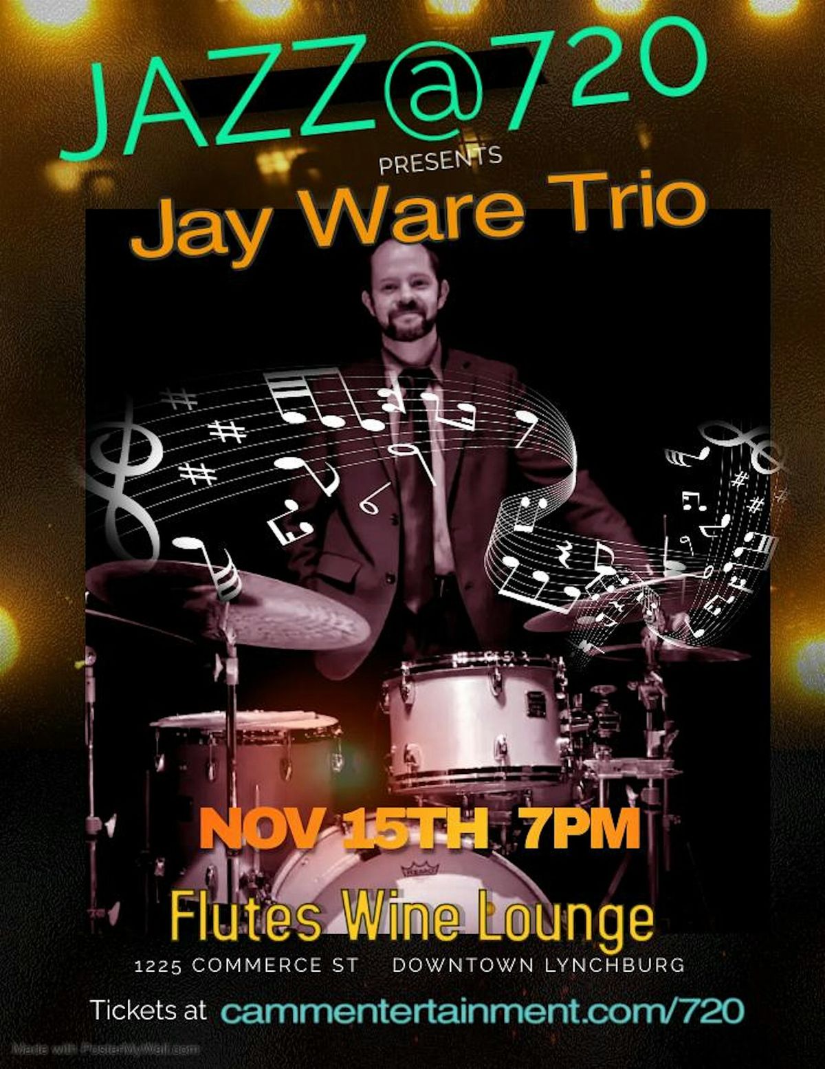 Jazz@720 presents Jay Ware Trio