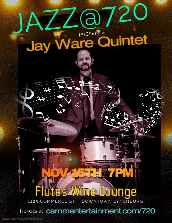 Jazz@720 presents Jay Ware Quintet