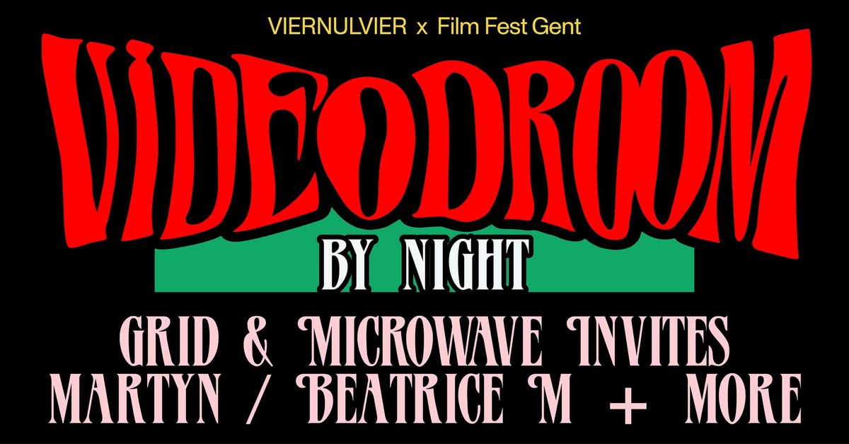 VIDEODROOM by night: Grid & Microwave invite MARTYN