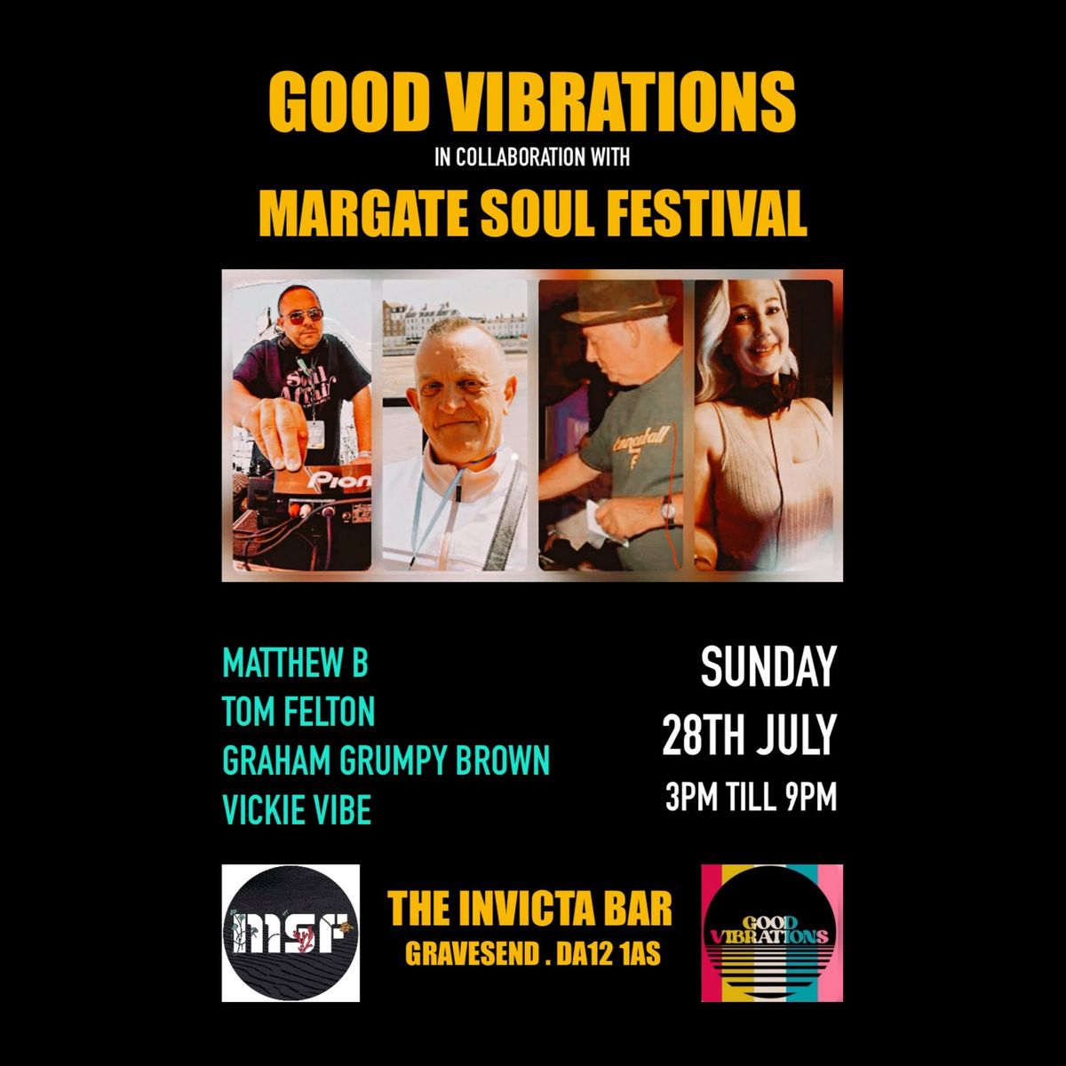 Good Vibrations & Margate Soul Festival Soulful Sunday Session