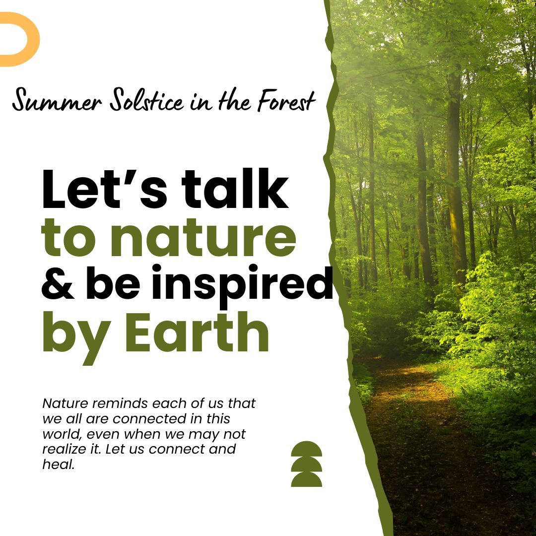 Let's Talk to Nature and be Inspired by Earth