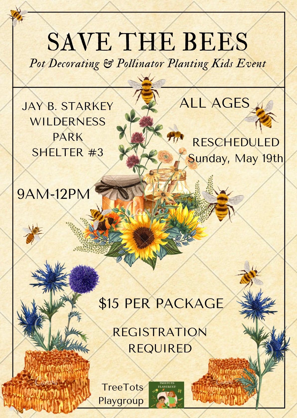 Save the Bees Kids Event