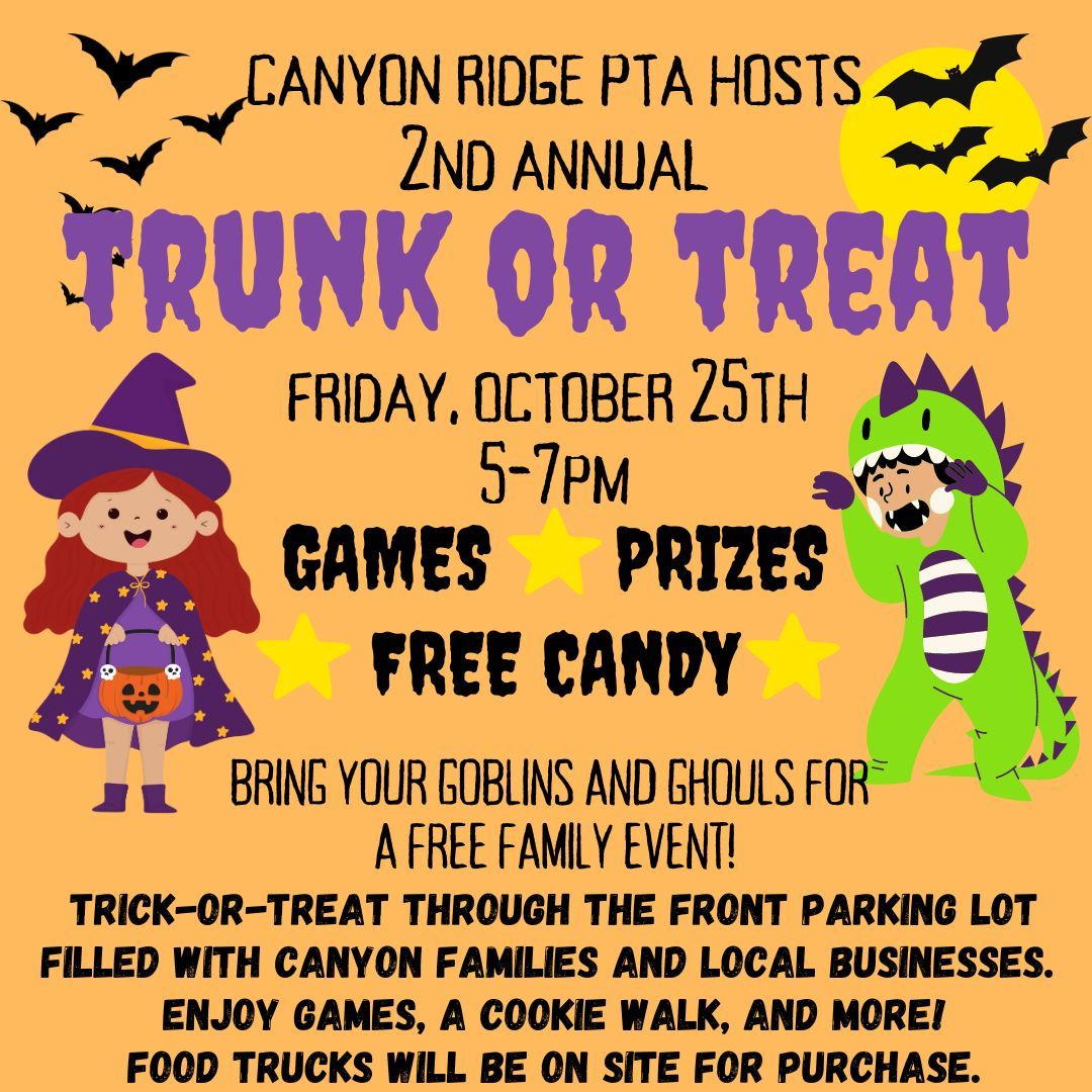 2nd Annual Trunk-Or-Treat