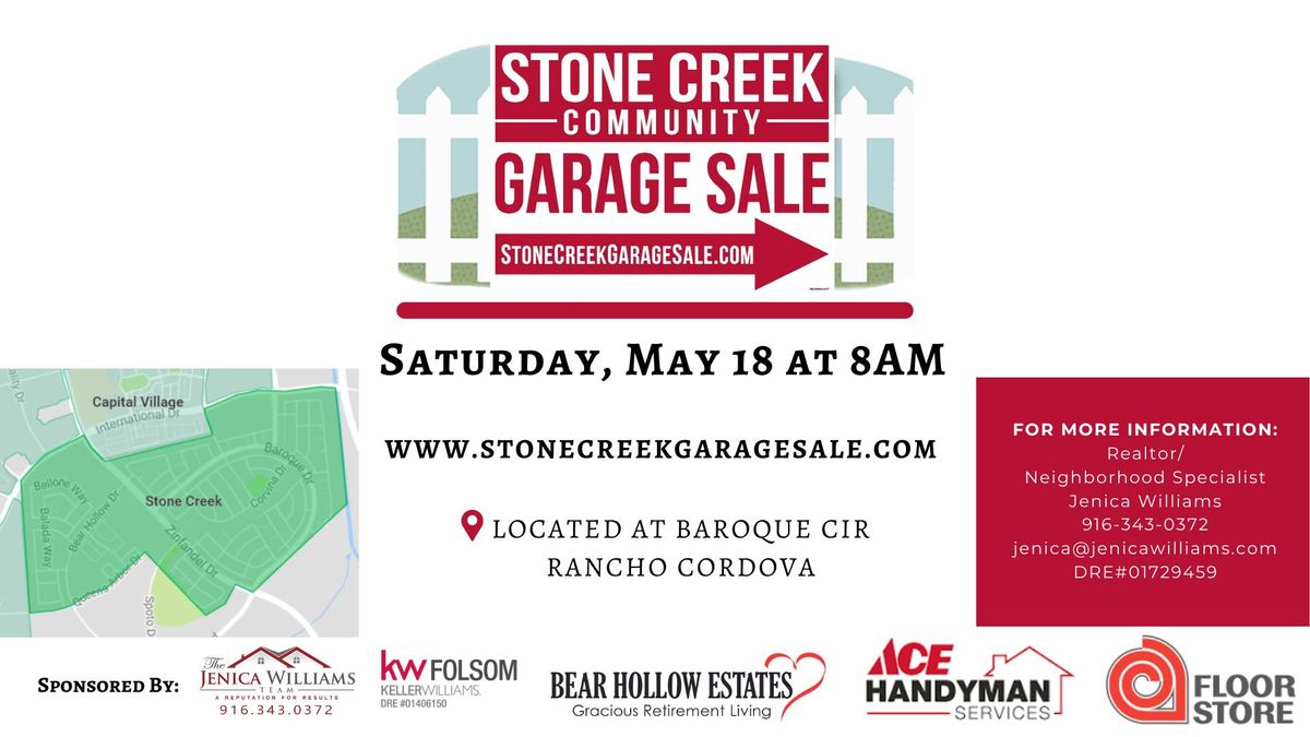 Stone Creek Community Garage Sale