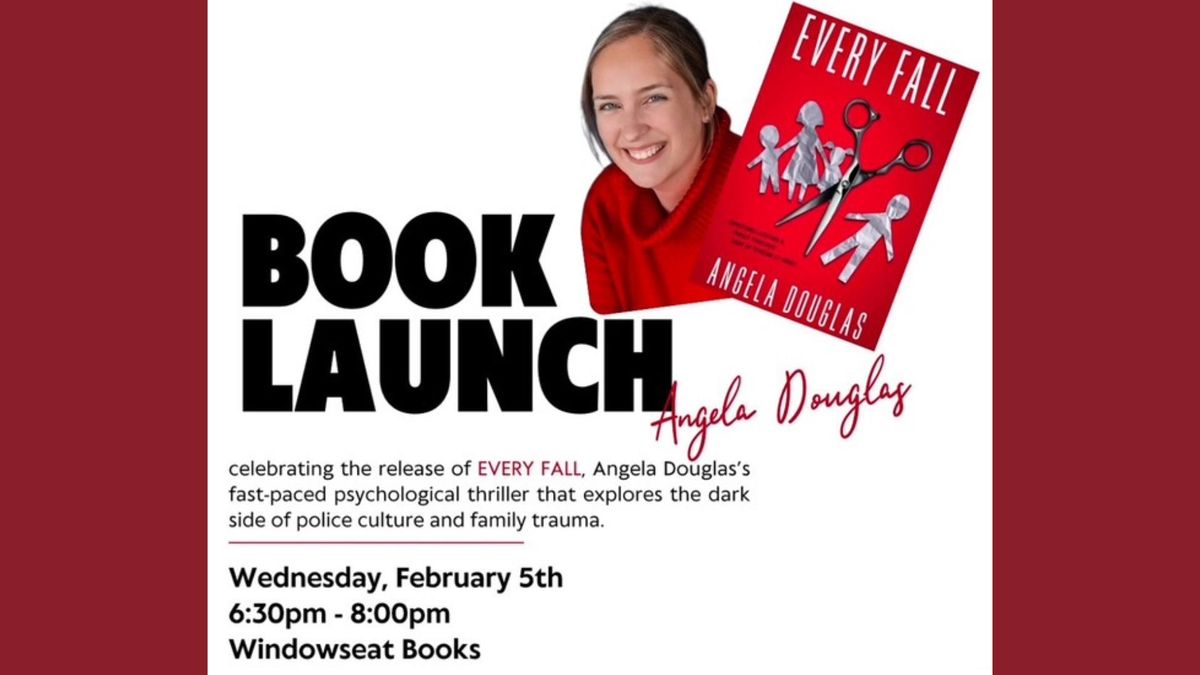 Book Launch! Windowseat Books Nanaimo - Angela Douglas, Every Fall