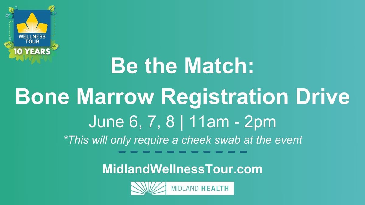 National Bone Marrow Program Donor Drive | Wellness Tour