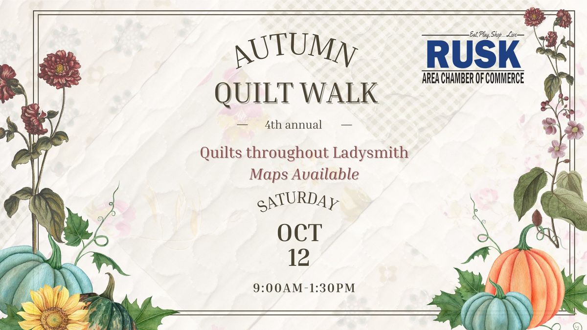 Autumn Quilt Walk - Ladysmith WI