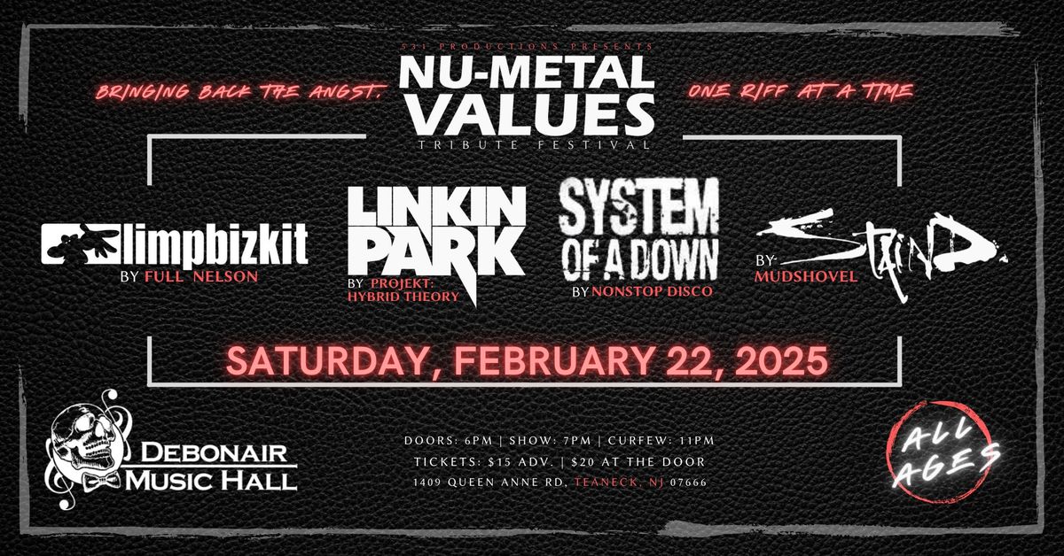 Nu-Metal Values @ Debonair Music Hall 2\/22\/2025