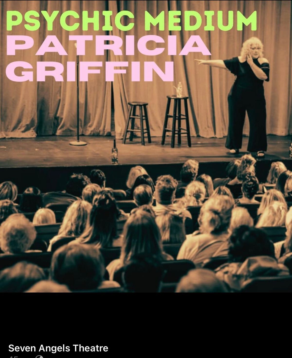 Patricia Griffin Medium  @  Seven Angels in waterbury