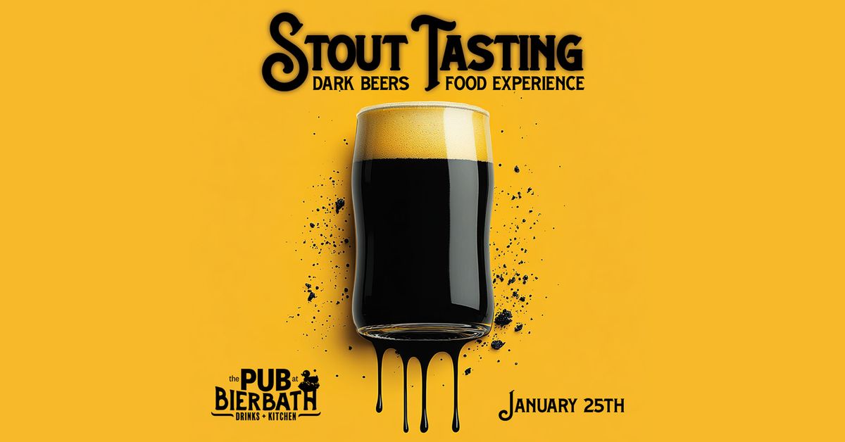 Stout Tasting: Dark Beers and Food Experience