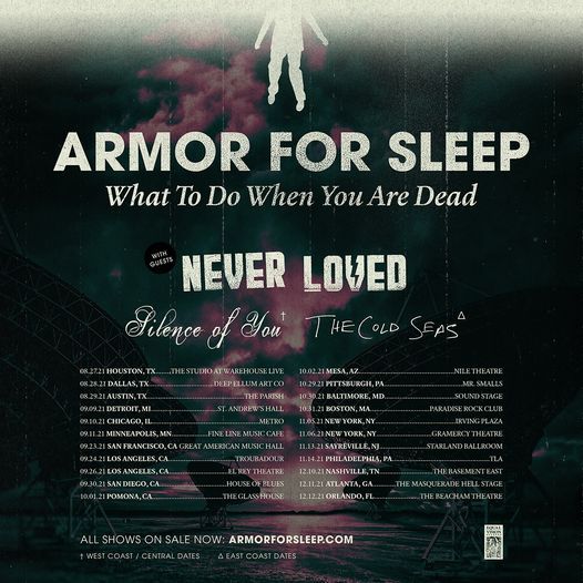 Armor For Sleep \u2013 What To Do When You Are Dead 15 Yr Anniversary