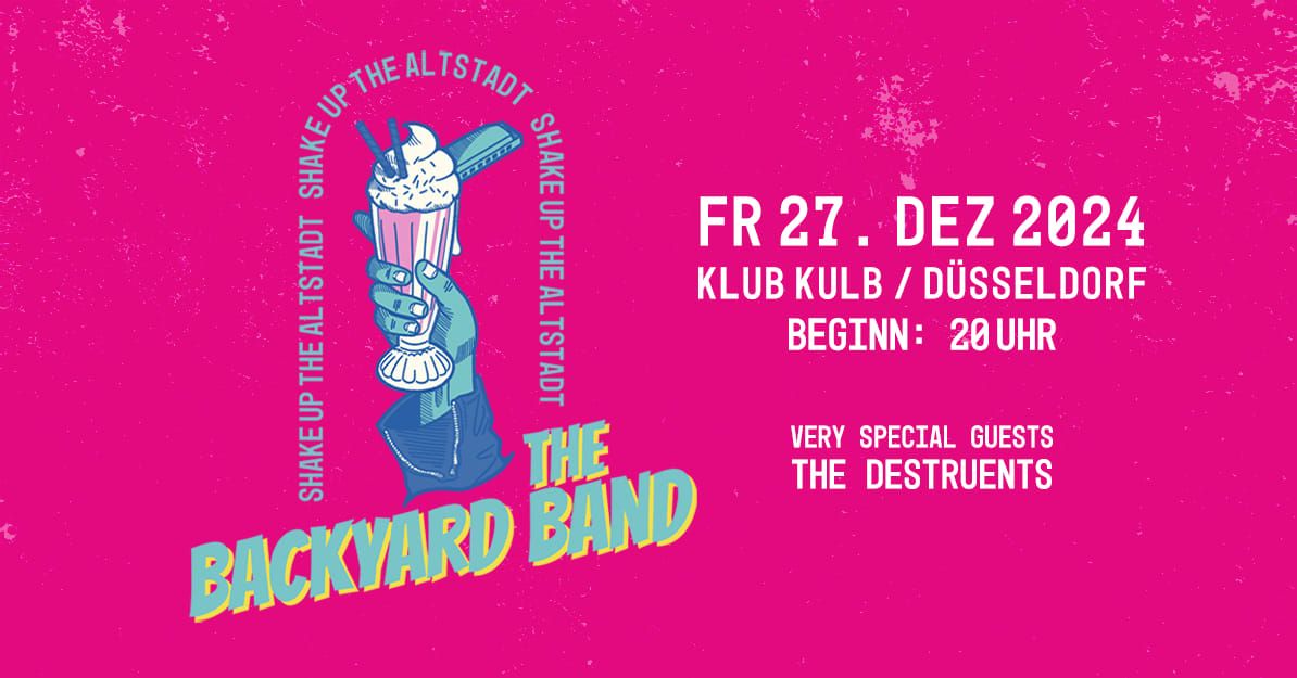 THE BACKYARD BAND - JAHRESABSCHLUSSKONZERT 