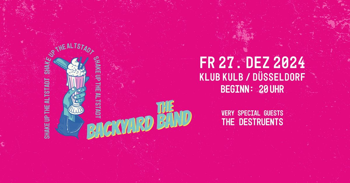 THE BACKYARD BAND - JAHRESABSCHLUSSKONZERT 