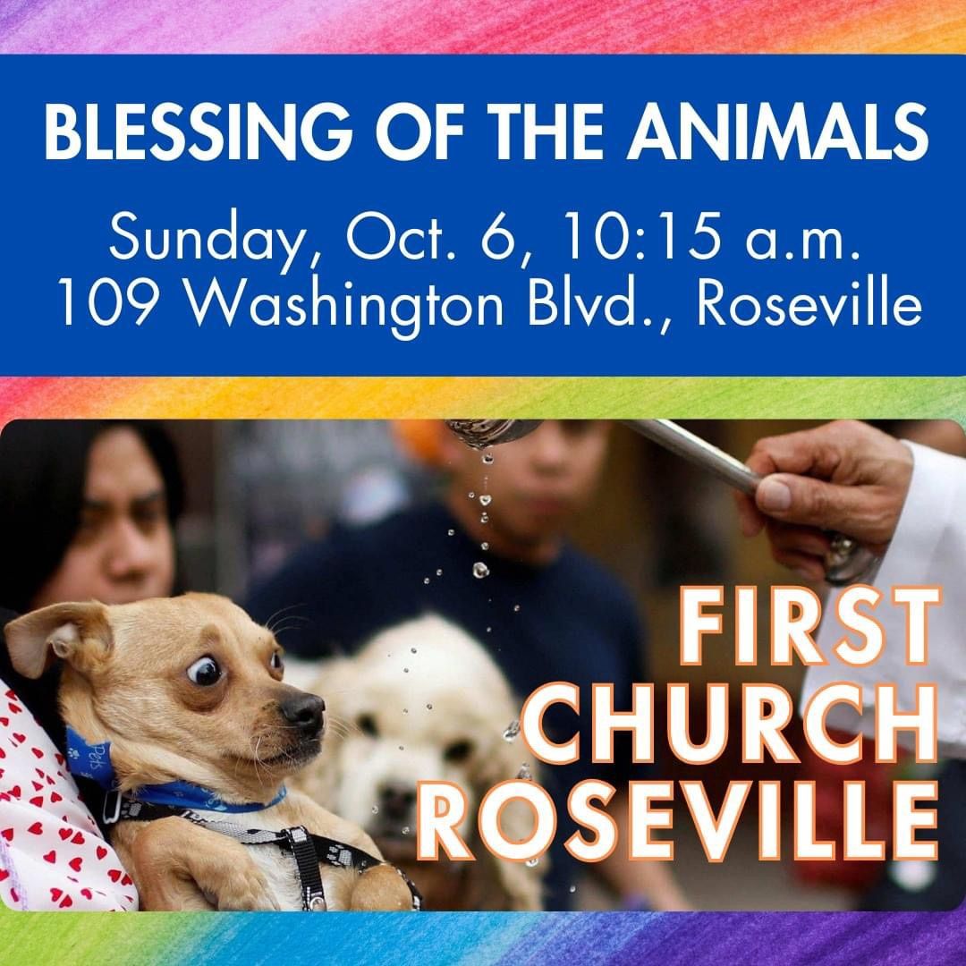 Roseville Blessing of the Animals 