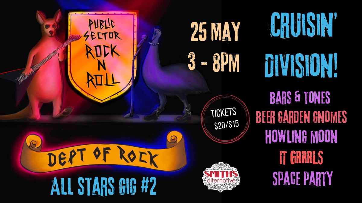 Dept of Rock All Stars Gig 2 - Cruisin Division!