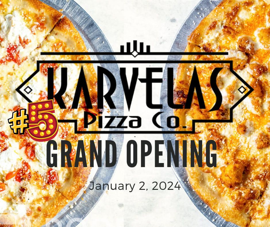 Grand Opening Karvelas Pizza #5 Peachtree City