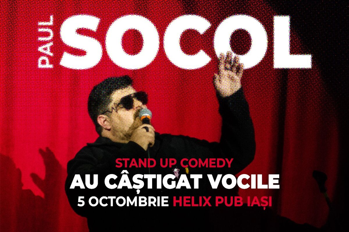 Stand-Up Comedy "Au castigat vocile" Paul Socol| @Helix Pub