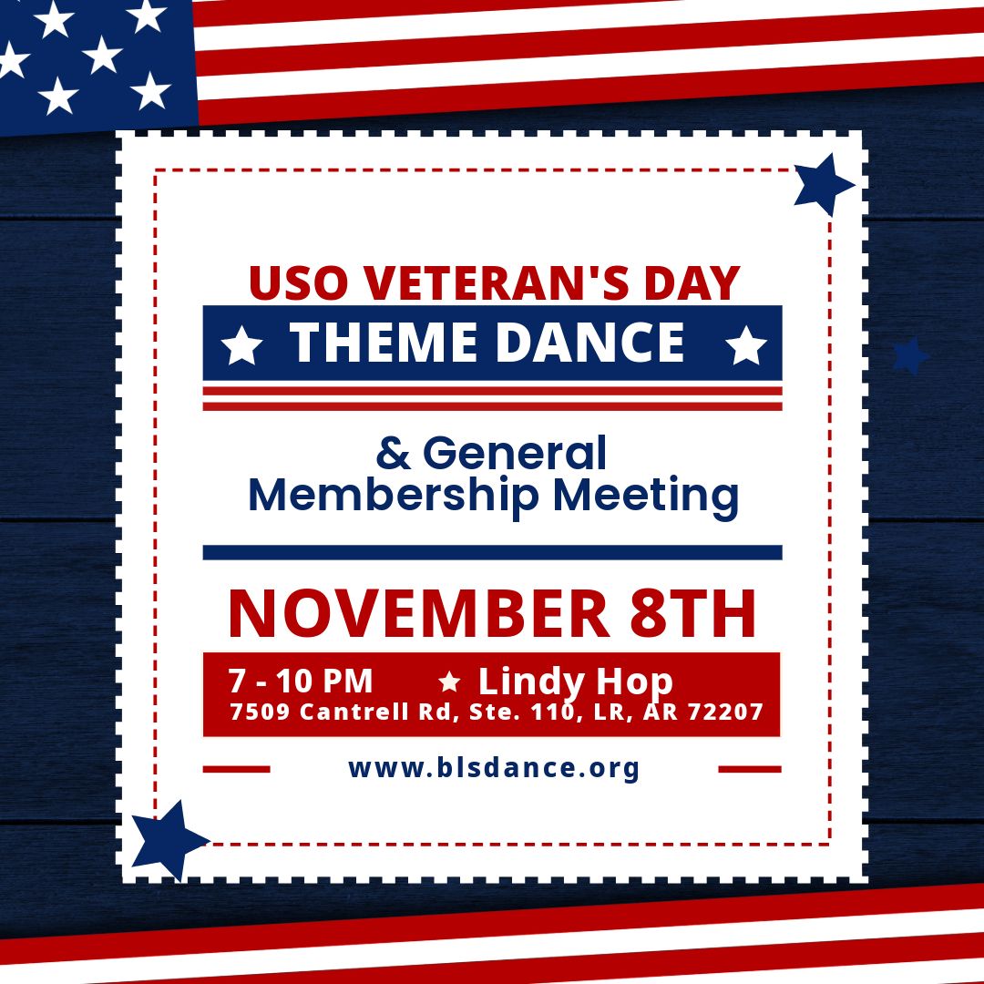 BLS USO Veteran's Day Theme Dance