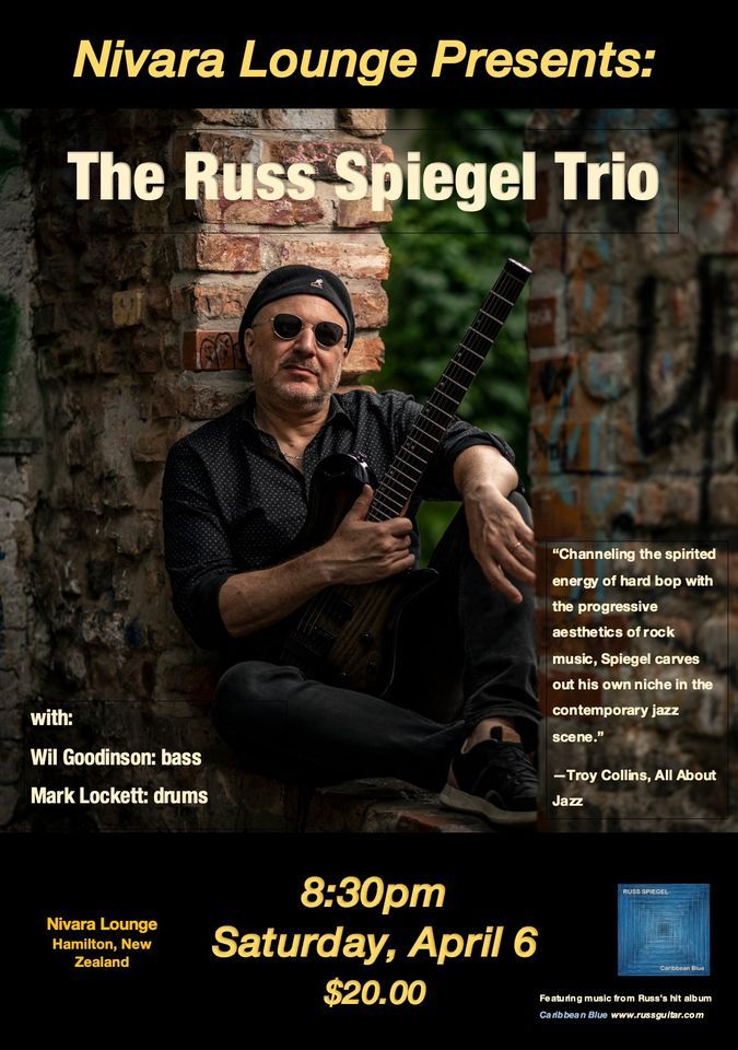 The Russ Spiegel Trio - Live at Nivara Lounge!