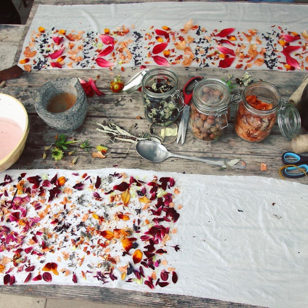 An Introduction to Natural Dyes & Bundle Dying