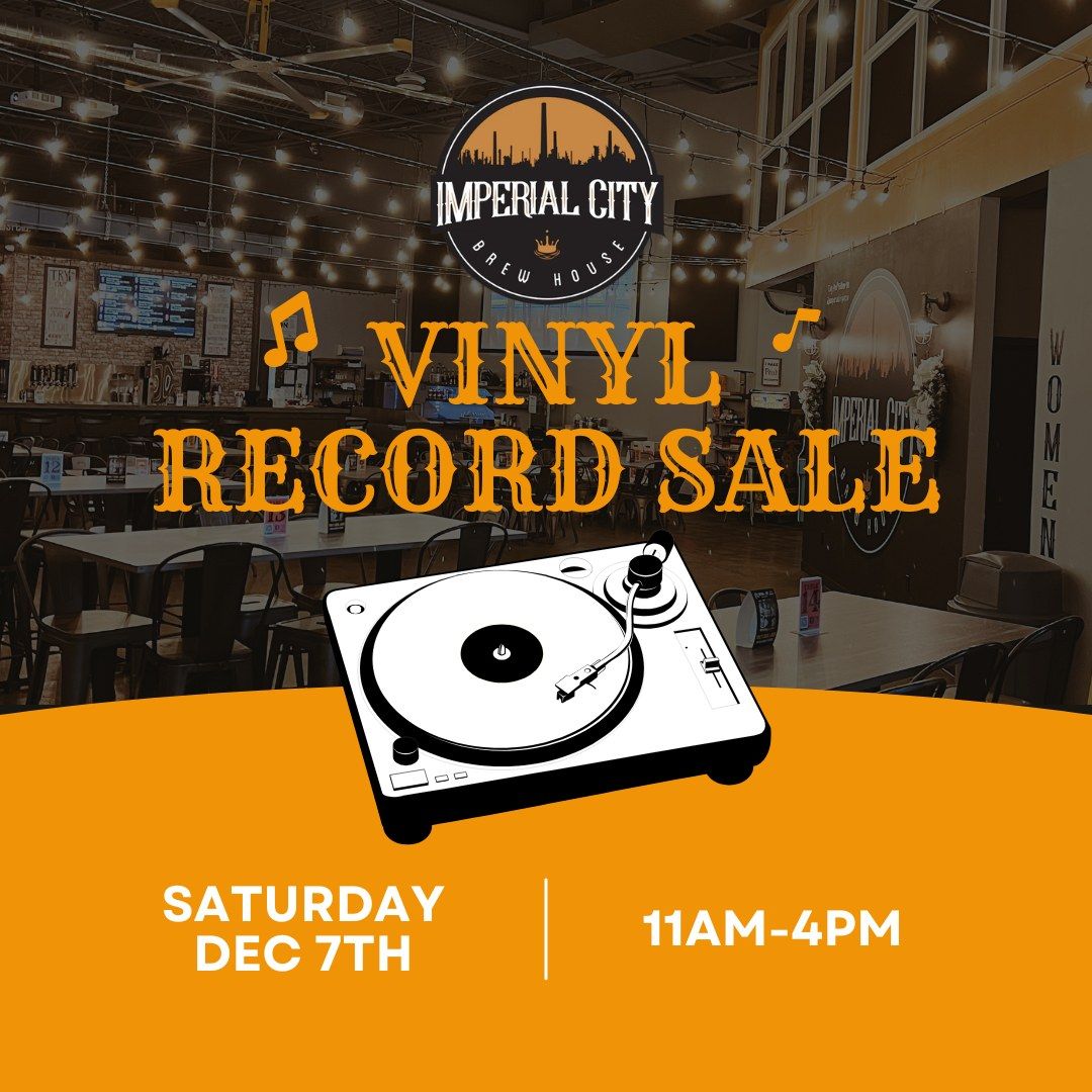 Vinyl Record Sale