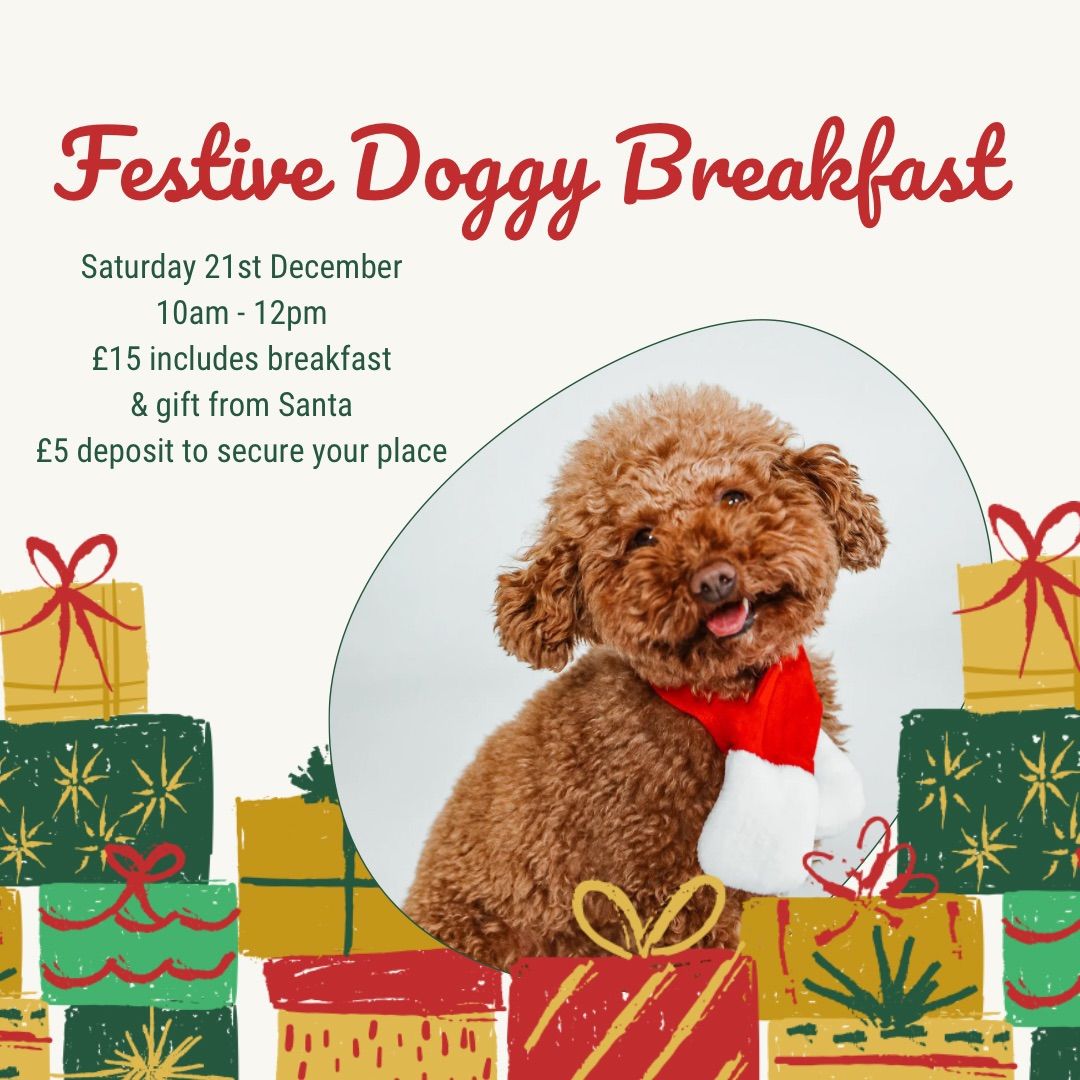 Festive Doggy Breakfast 