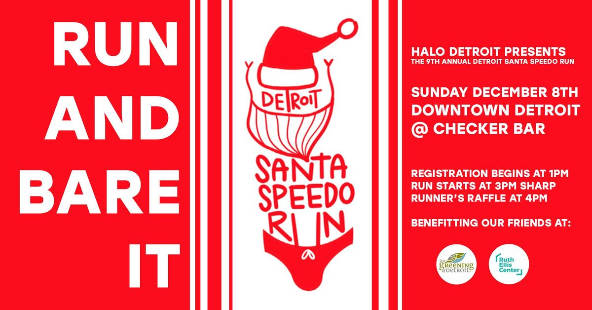 Detroit Santa Speedo Run