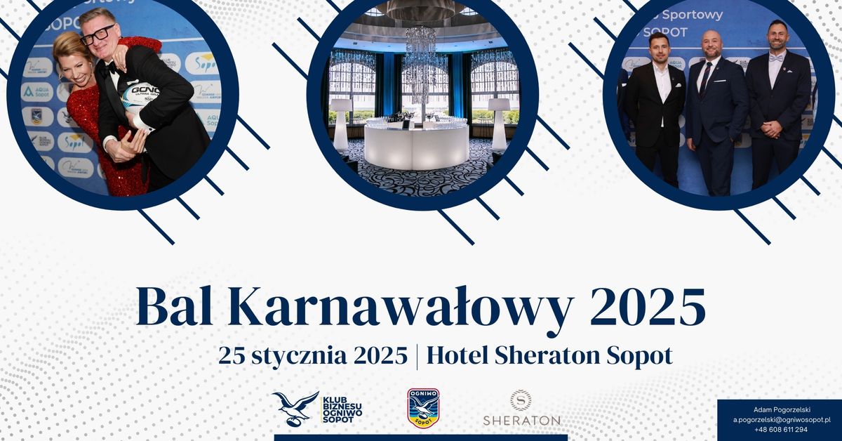 Bal Karnawa\u0142owy Klubu Biznesu Ogniwo Sopot