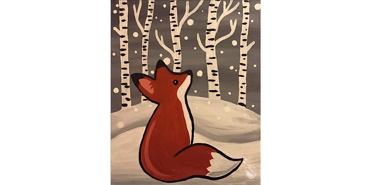 Snowy Day - Paint and Sip in Houston | Classpop!\u2122