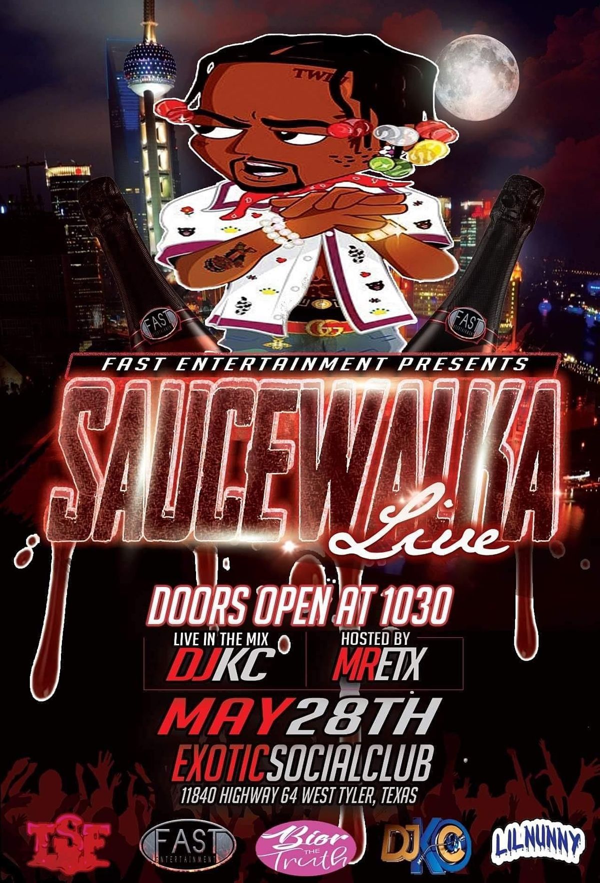 SAUCE WALKA LIVE IN CONCERT