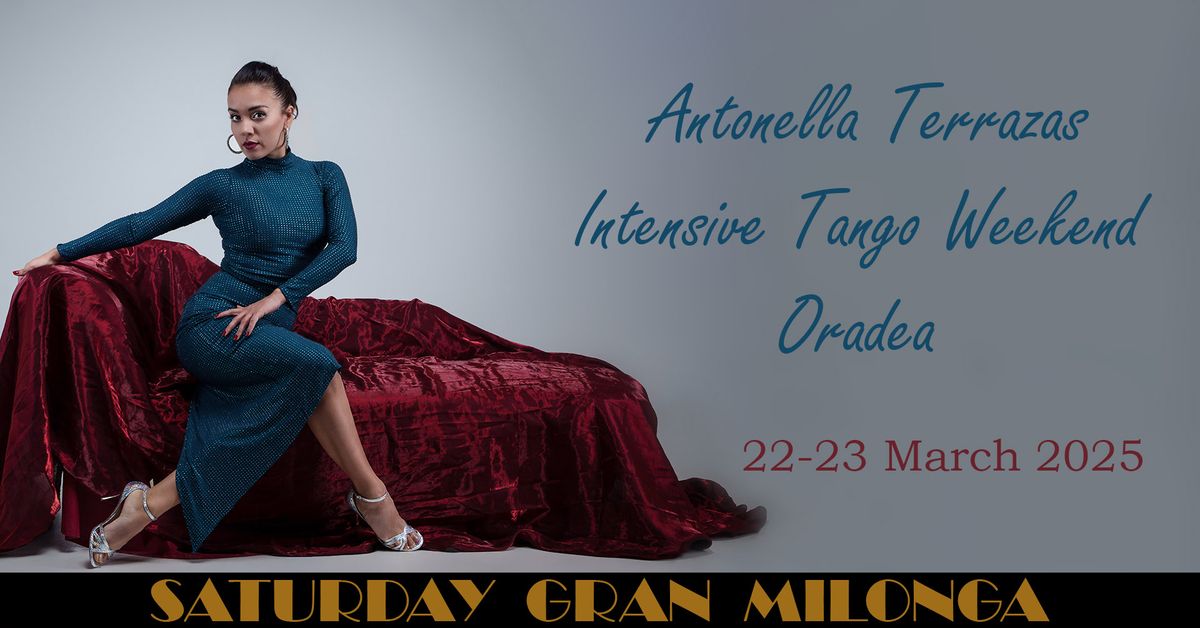 Intensive Tango Weekend Oradea with Antonella Terrazas