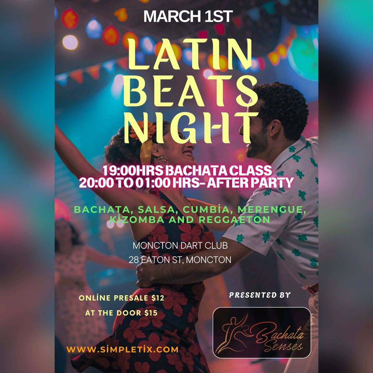 Latin Beats Night by Bachata Senses (Moncton)