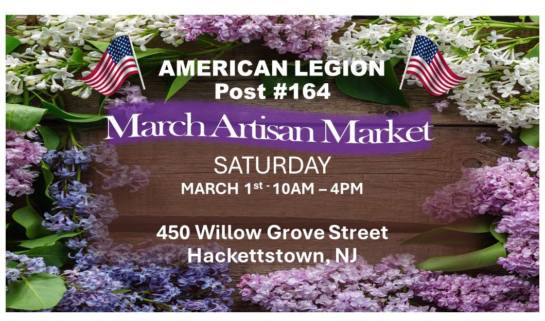 American Legion March Artisan Market