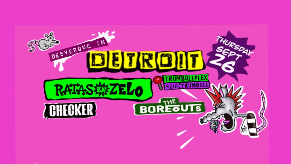 Ratas En Zelo in DETROIT with Checker & The Boreouts