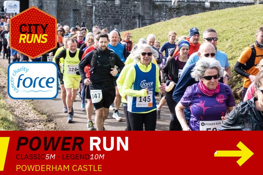 Power Run at Powderham Castle