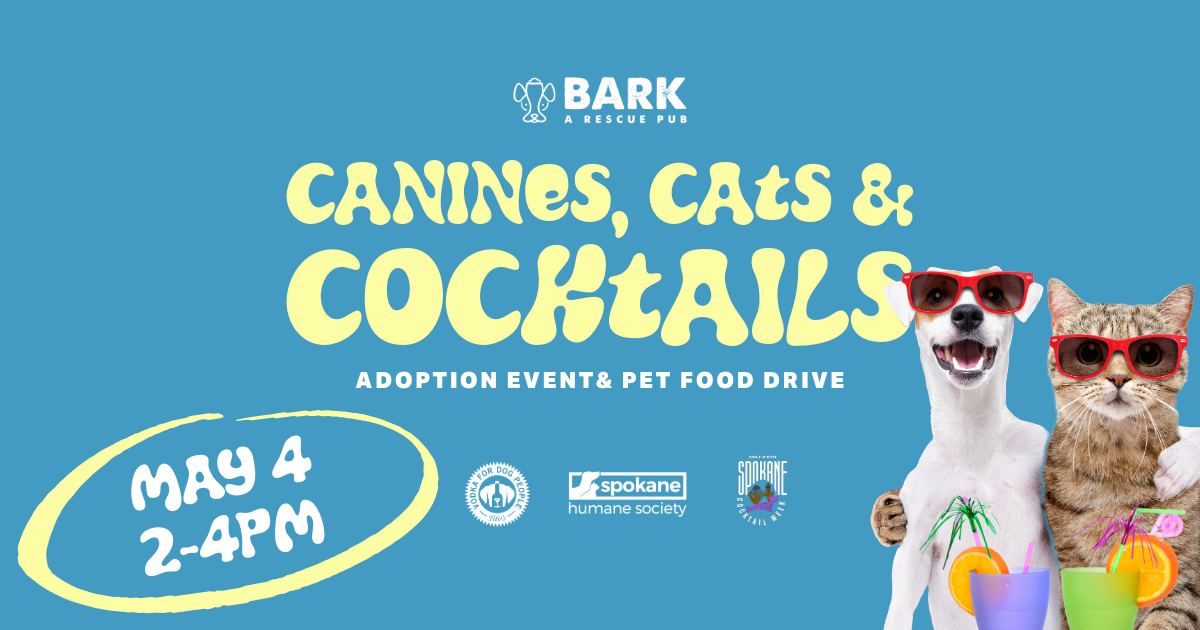 Canines, Cats & Cocktails