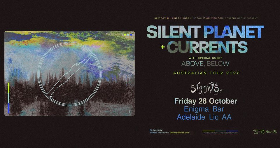 Silent Planet w\/ Currents | Adelaide - October 28