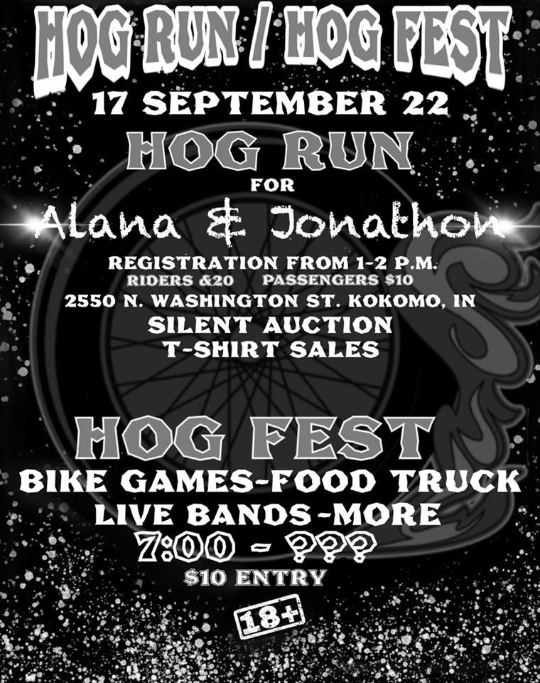 HOG RUN / HOG FEST 2022, Hog Runners MC, Kokomo, 17 September 2022