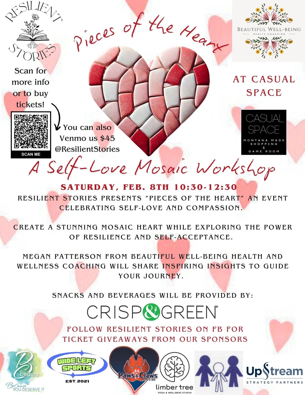 Pieces of the Heart: A Self-Love Mosaic Workshop